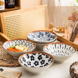 Tô sứ hình nón cao cấp kích thước lớn nhiều hoạ tiết hoa phong cách Trung Hoa sang trọng bắt mắt.