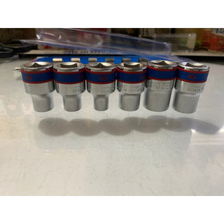 Bộ Típ E 6 Món Hình Sao 6PC KINGTONY ( Đâu Típ 1/2 ,Từ E10 đến E20).