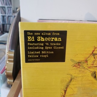 - (Subtract) (Yellow Limited Edition) Ed Sheeran Vinyl