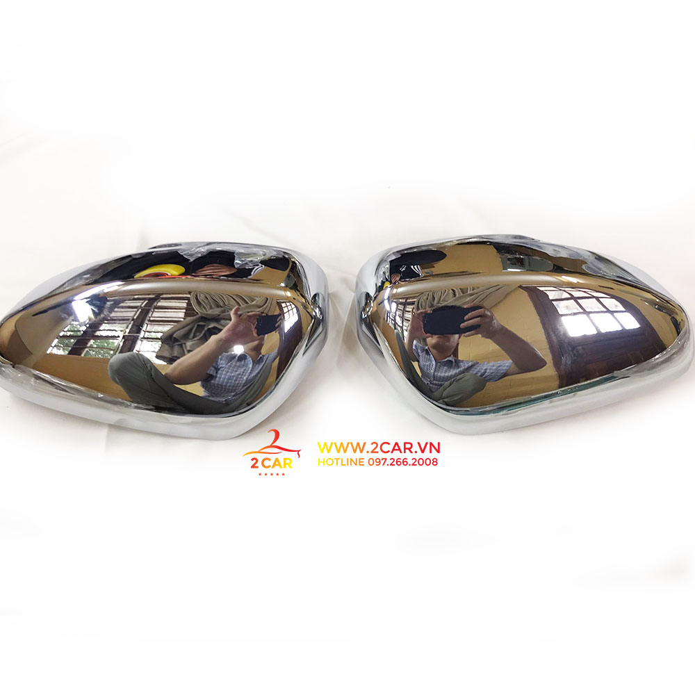 Ốp gương chiếu hậu xe Mitsubishi Xpander 2018 - 2021, 2022, 2023 mạ crom cao cấp, sáng bóng