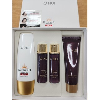 SET KEM CHÔNG NẮNG OHUI BACK VA RED. SPF50+/PA+++