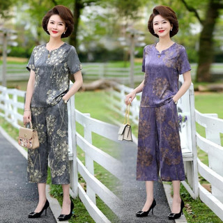 Bộ quần áo trung niên cho mẹ U50