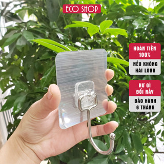 Móc treo tường móc treo đồ dán tường siêu dính chịu lực 5kg
