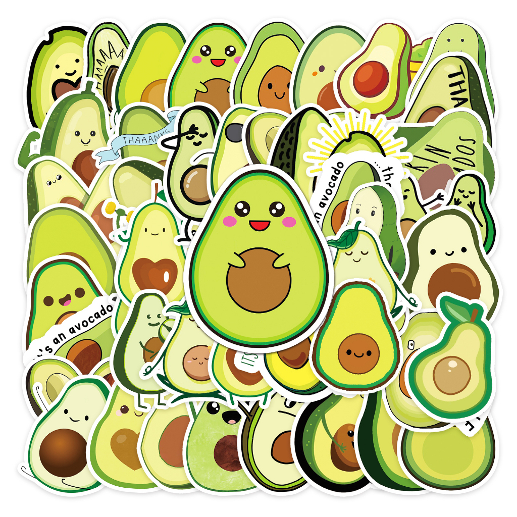 Miếng dán sticker trang trí ngộ nghĩnh 01 hình ngẫu nhiên trong Bộ Hình