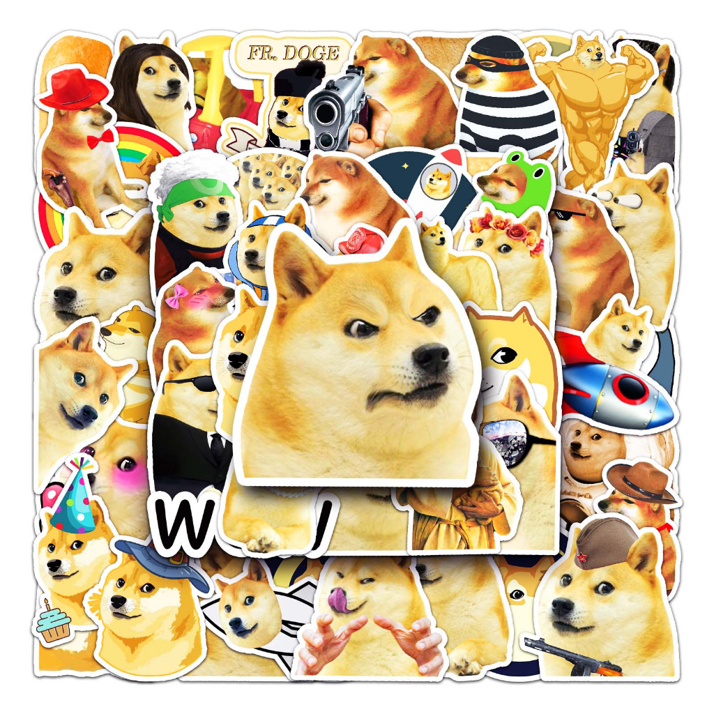 Miếng dán sticker trang trí ngộ nghĩnh 01 hình ngẫu nhiên trong Bộ Hình