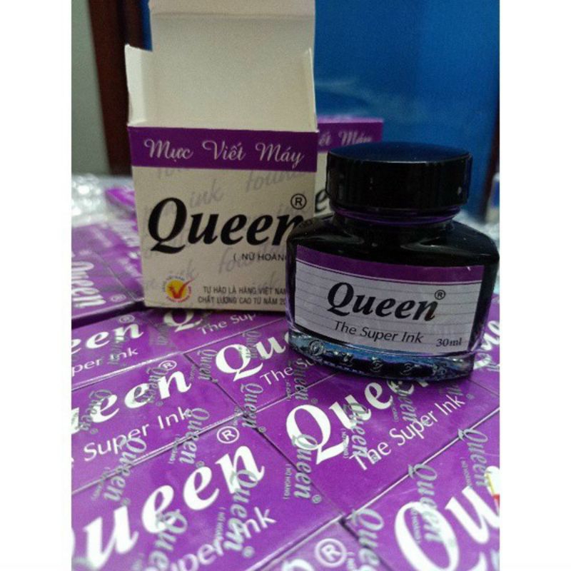 MỰC VIẾT MÁY "Queen" CAO CẤP CHO HỌC SINH