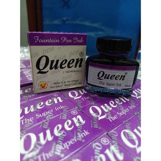 MỰC VIẾT MÁY "Queen" CAO CẤP CHO HỌC SINH