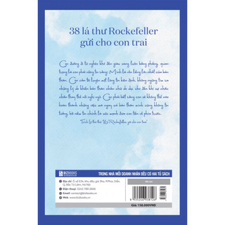 Sách - 38 Lá Thư Rockefeller Gửi Cho Con Trai