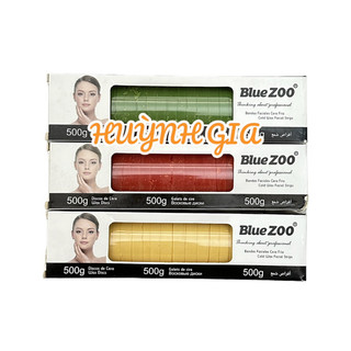 SÁP WAX Lông Nóng Cao Cấp BLUE ZOO 500G ( Tặng 1 Cây Que Gỗ )