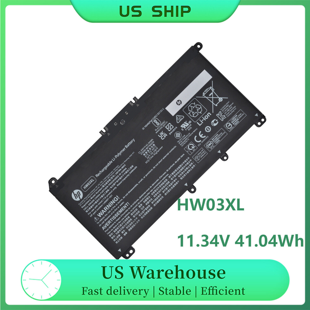 Pin ZIN HP Pavilion 15-EG 15-EH 15-EG0XXX HSTNN-LB HW03XL HSTNN-IB9O