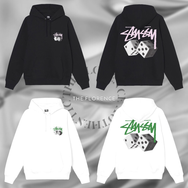 [STUSSY CHÍNH HÃNG] Áo Hoodie Stussy Roll The Dice