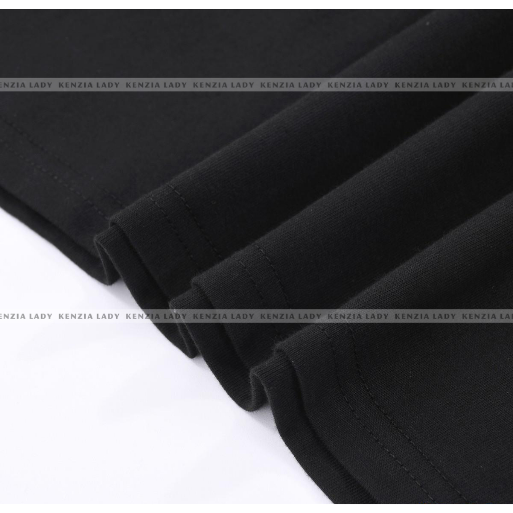 Áo Thun Nữ siêu cấp Form chuẩn Kenzia Lady- Áo Phông Cổ Tròn Tay Ngắn  Basic Cotton 100%  - KA5146