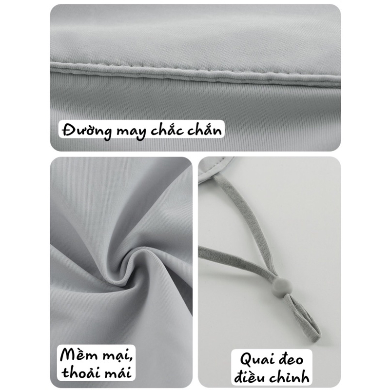 Khẩu trang chống tia uv chính hãng chống nắng Upf 50+