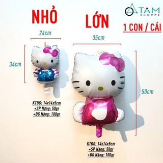 Bong bóng kiếng Mèo Hello Kitty BBK-MEO-01