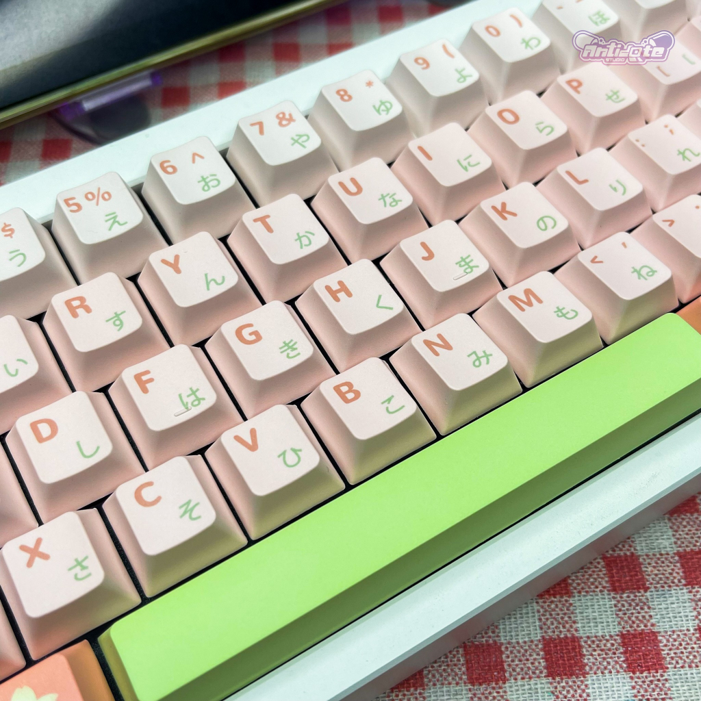 Nút bàn phím cơ Sakura petal PBT keycap - Cherry profile - 143 nút