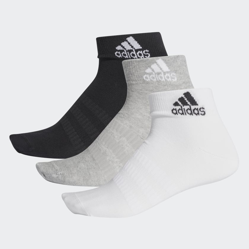 [auth] 3 đôi vớ tất Adidas ankle socks size 38-43 chính hãng xuất Nhật full pack giấy,cotton dày dặn ôm chân - Aries Sốp