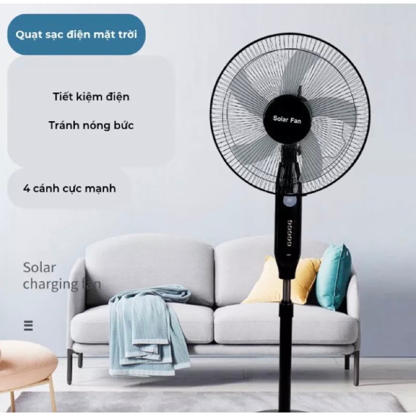 Quạt Năng Lượng Mặt Trời, Quạt Tích Điện Mẫu Mới Nhất 2023 | BigBuy360 - bigbuy360.vn