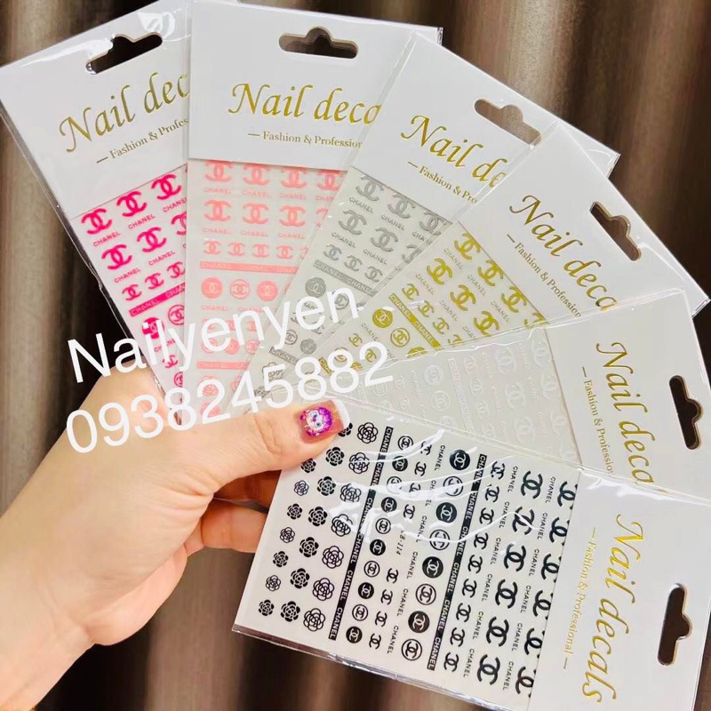 Sticker dán móng