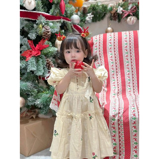 Đầm hoa dạo phố cho bé 11-37kg