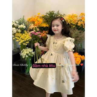 Đầm hoa dạo phố cho bé 11-37kg