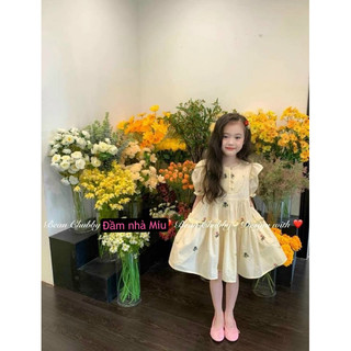 Đầm hoa dạo phố cho bé 11-37kg
