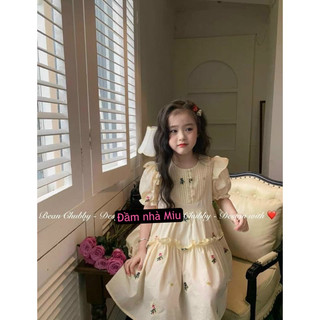 Đầm hoa dạo phố cho bé 11-37kg