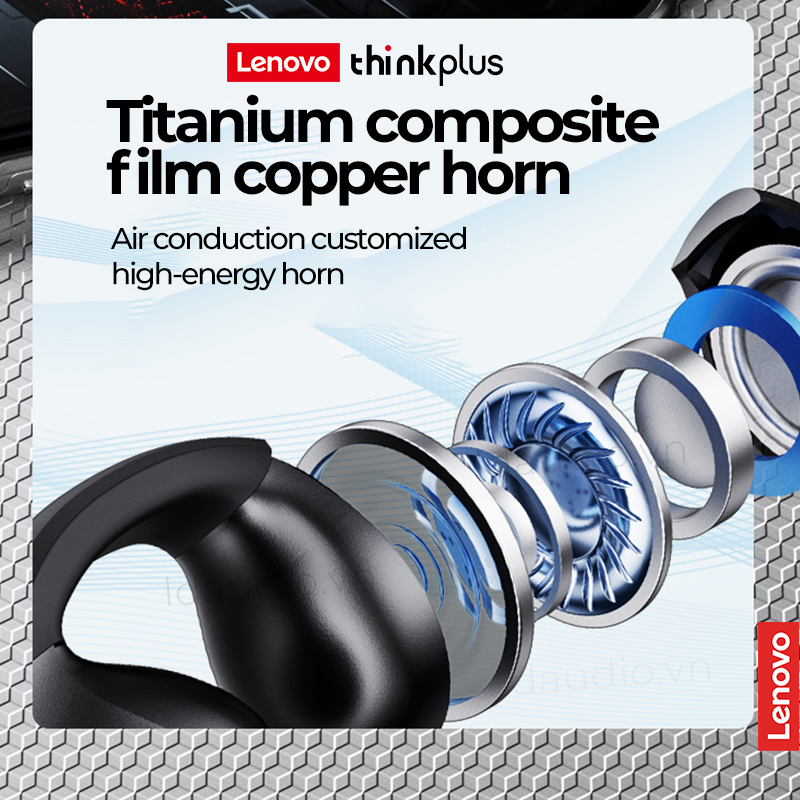 Tai nghe TWS Disney Lenovo XT83 II 100% không dây Bluetooth không thấm nước