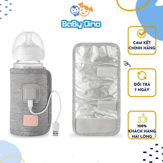 Túi ủ bình sữa thông minh cho bé fatzbaby di động giữ nhiệt hâm nóng bình sữa túi hâm sữa usb giữ ấm bình sữa cầm tay