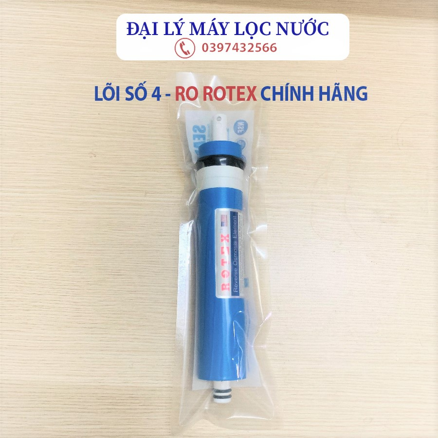 Lõi lọc nước RO ROTEX nhập khẩu mỹ lọc sạch nước uống trực tiếp dùng cho