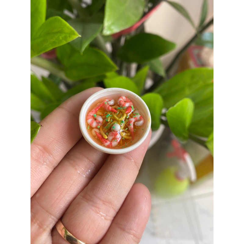 Mô hình bánh mini bằng đất sét