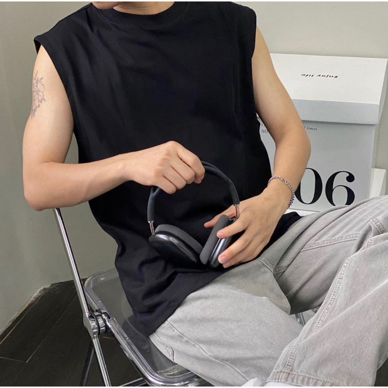 Áo Tanktop trơn Layer Unisex