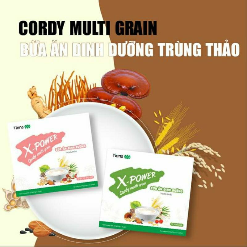 Bữa ăn dinh dưỡng trùng thảo X -Power