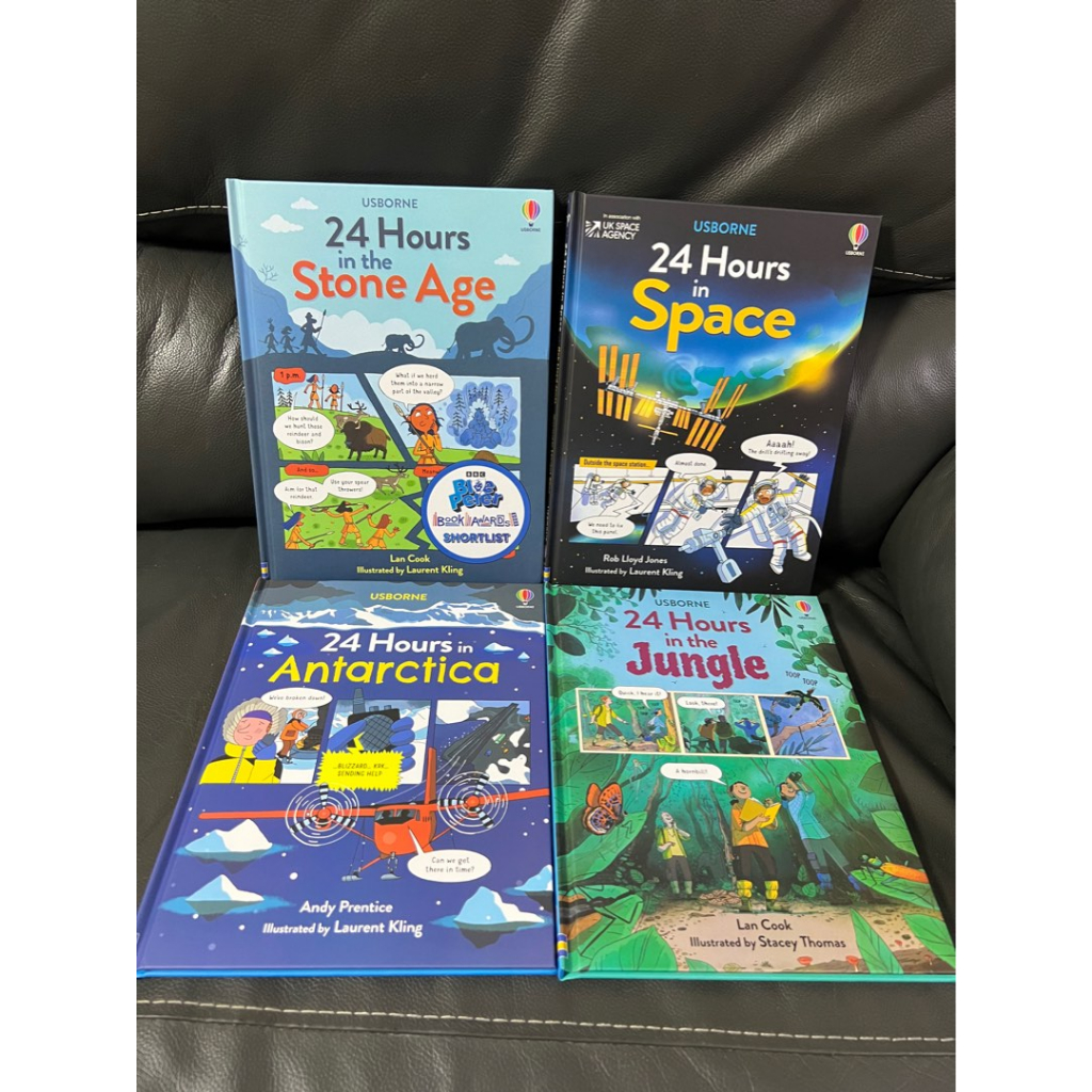 Usborne 24 Hours Series - 4q | Nhập Khẩu