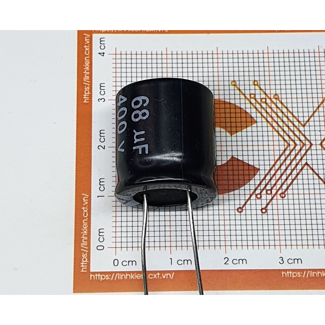 Tụ hóa 68uF 400V 18X20MM