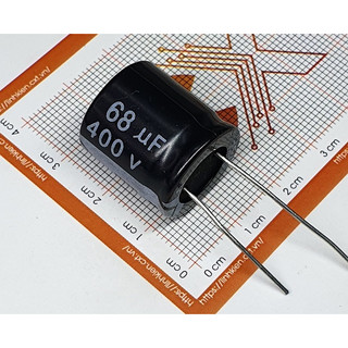 Tụ hóa 68uf 400v 18x20mm