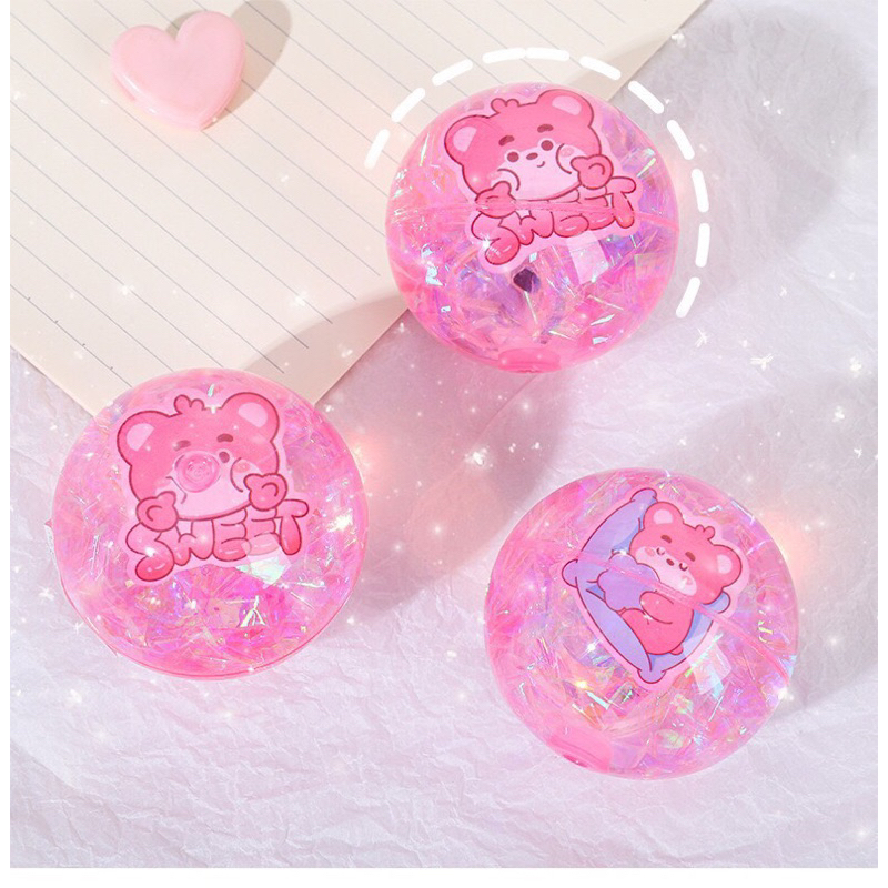 Banh Tưng Hình Thú Kim Tuyến Bling Bling Có Đèn Xinh Xắn Cho Bé