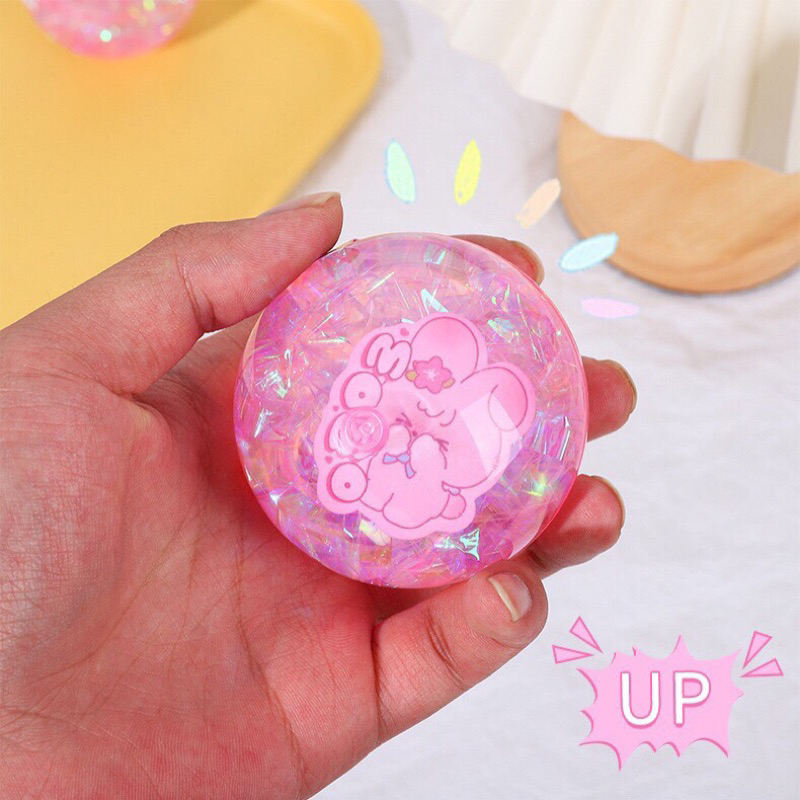 Banh Tưng Hình Thú Kim Tuyến Bling Bling Có Đèn Xinh Xắn Cho Bé