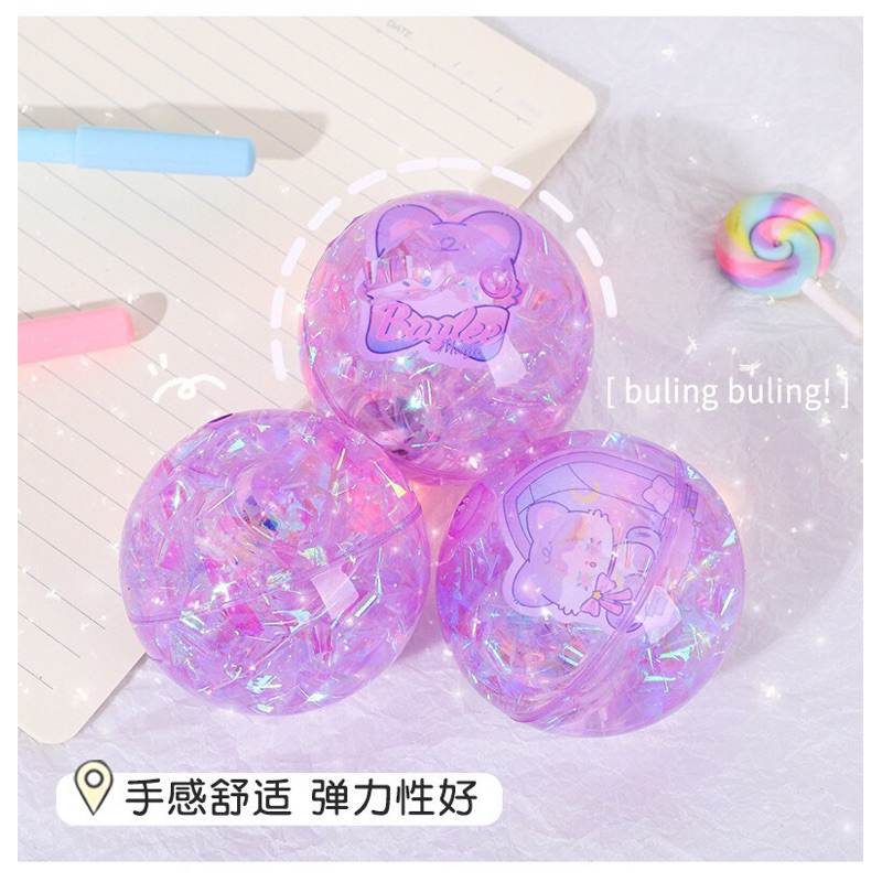 Banh Tưng Hình Thú Kim Tuyến Bling Bling Có Đèn Xinh Xắn Cho Bé