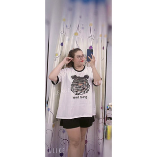 ( 70-100kg ) BỘ COTTON GẤU ĐÙI BIGSIZE ( hình shop chụp thật )