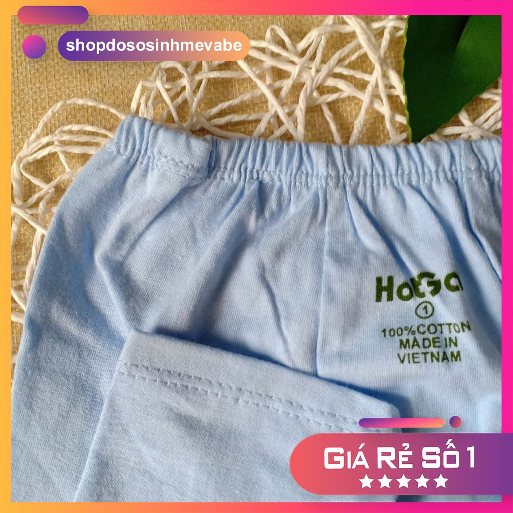 Quần dài MÀU sơ sinh đáy ngang HOTGA cho em bé mặc bỉm