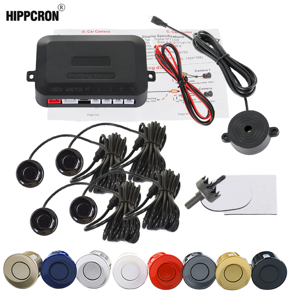 Hệ Thống Cảm Biến Đỗ Xe 4 Cảm Biến 22Mm 12V