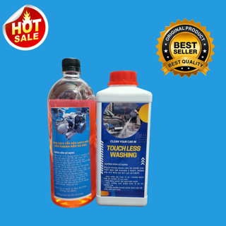 Combo dung dịch rửa xe không chạm, rửa nhớt, rửa đất lâu ngày