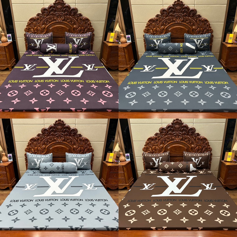 Mẫu LV . Thun lạnh 5D cao cấp