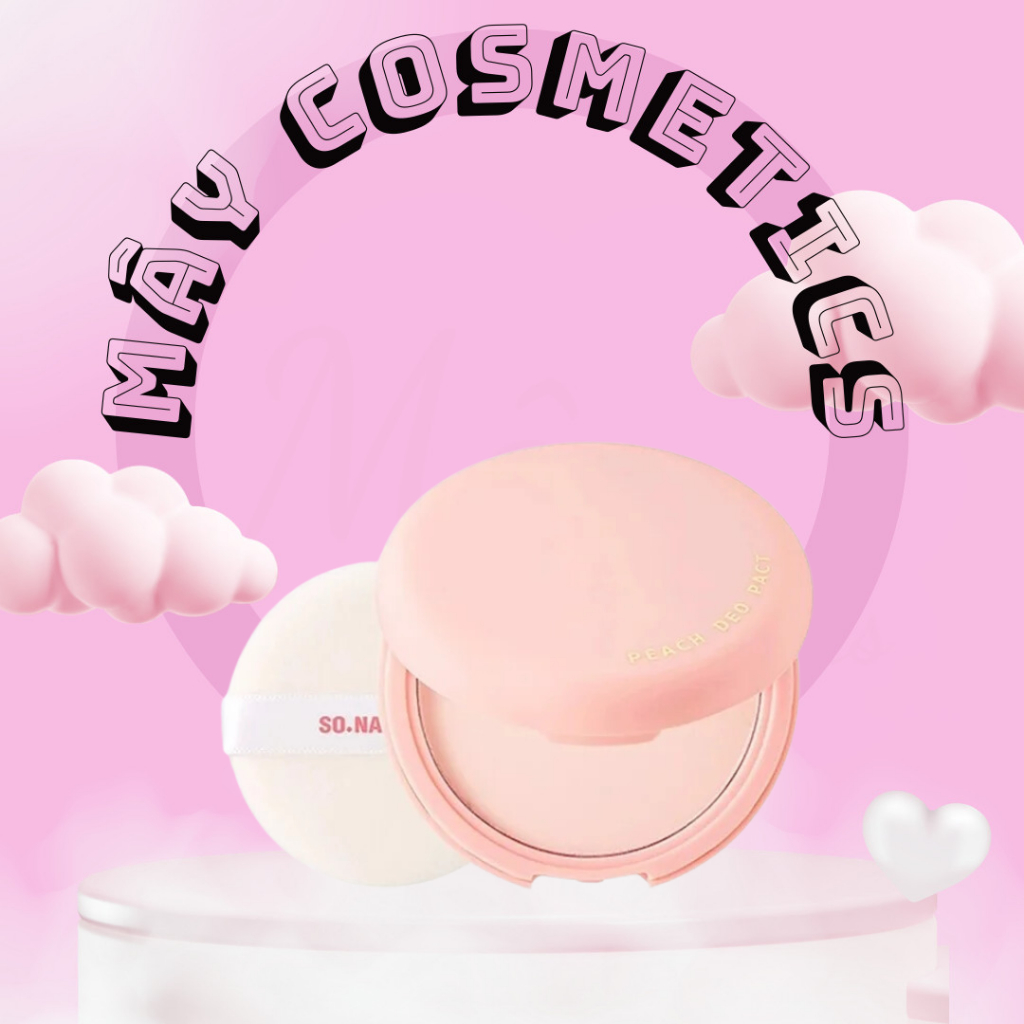 Phấn Nách Bột Khô So Natural Peach Deo Pact - 10g