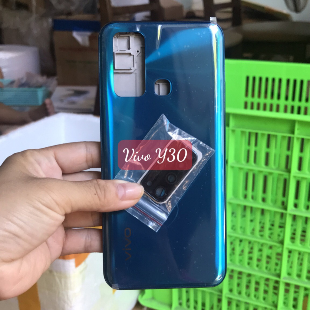 Bộ vỏ vivo Y50 / Y30 kèm kính camera +nút bấm
