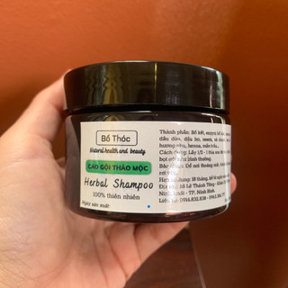 Cao Gội Đầu Thảo Mộc Bồ Thóc Organic ( kích thích mọc tóc - Không hóa chất )