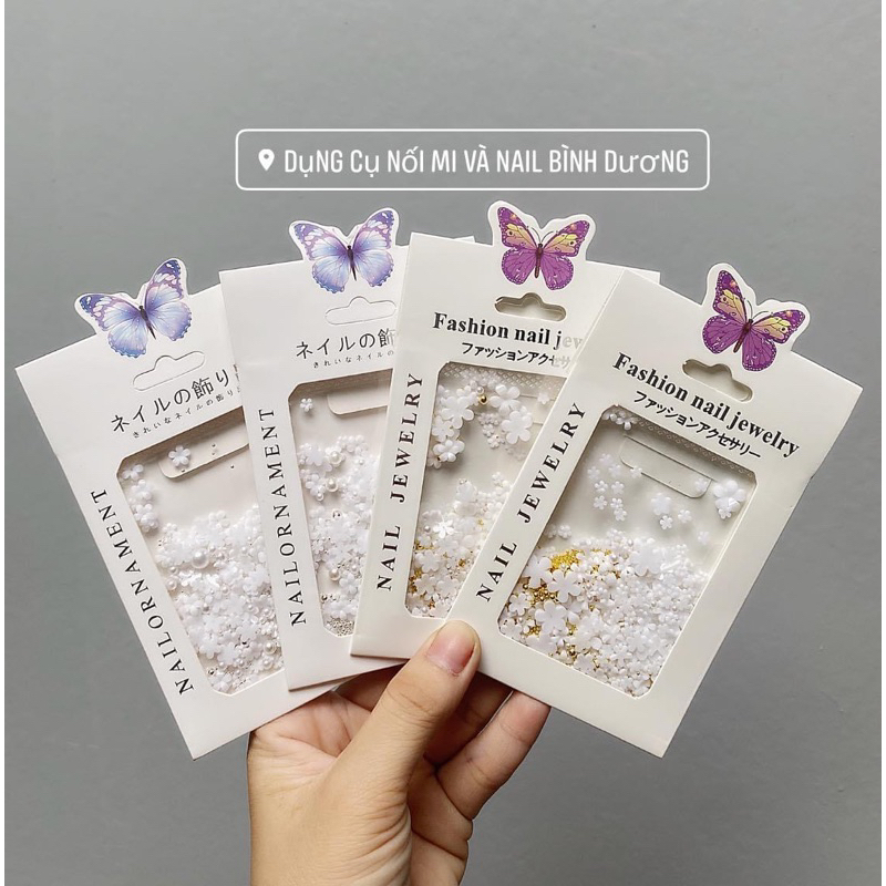 Bịch Hoa Sứ Mix Bi Tròn 3 Màu Hồng-Bạc-Vàng