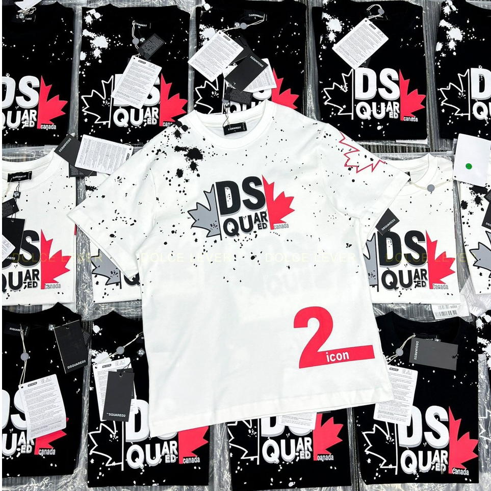 Áo Siêu Cấp DSQ2 Nam Nữ Chất Liệu Cotton Co Giãn Hai Chiều, Thời Trang Nam Hot 2023