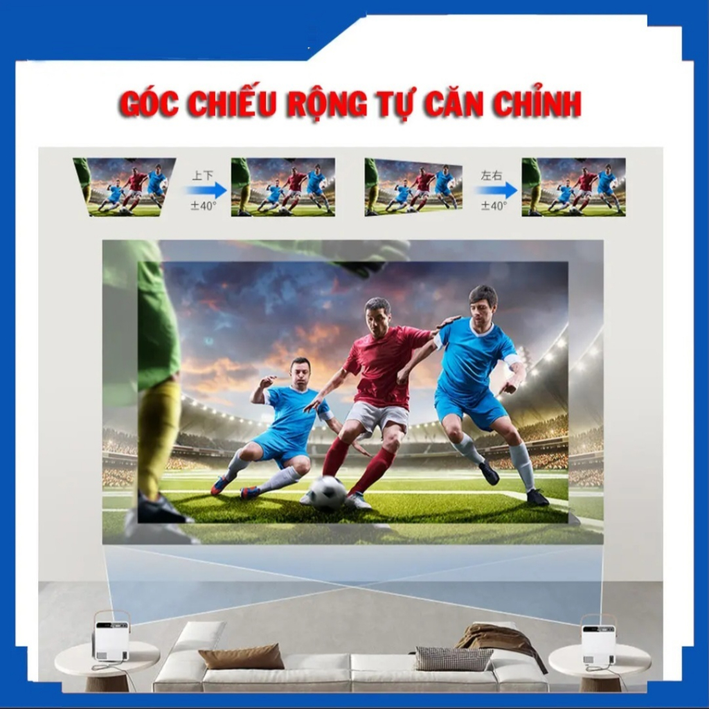Máy chiếu S7– Rạp hát tại nhà di động , có wifi dùng android, xem trên Youtube, Thay thế chiếc Smart TV 120 inch,Tuy