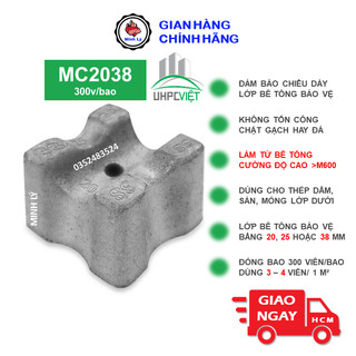 Viên Kê Bê Tông Cường Độ Cao – UHPC Cho Thép Sàn MC2038 (300v/bao)